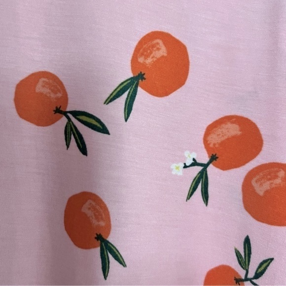 Kate Spade Garden Party Clementine Print Modal Summer Pajama Top XS - Picture 6 of 10